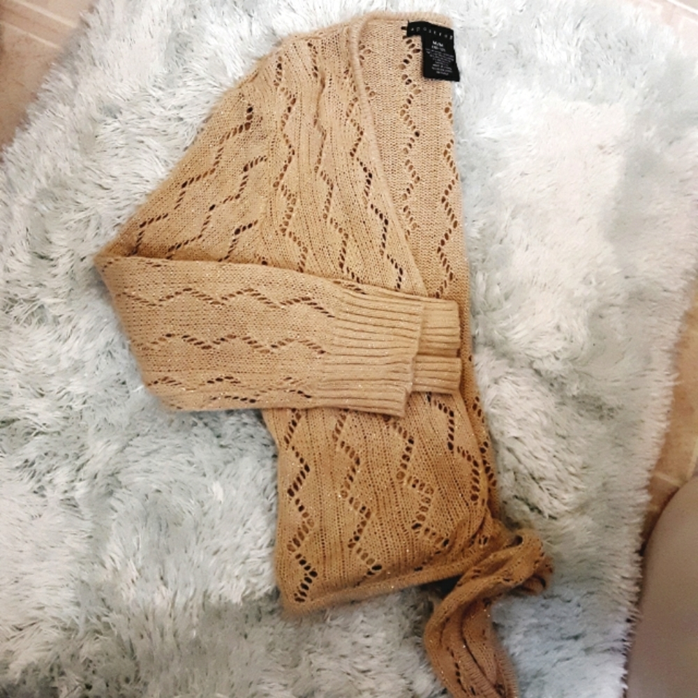 Golden Sparkle Sweater | Apostrophe